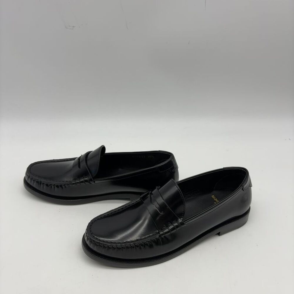 Saint Laurent Loafer Penny Slippers - Picture 2 of 8